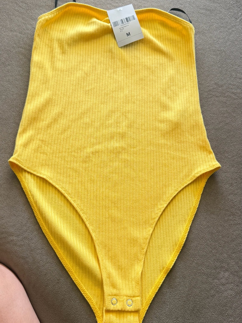 Forever 21  Women's
Sleeveless Straples One-Piece  bodysuit  size M